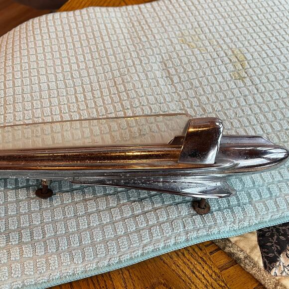 1940s Art Deco Chevy Fly Rocket hood ornament collectible vehicle accessory Rare - Picture 5 of 10